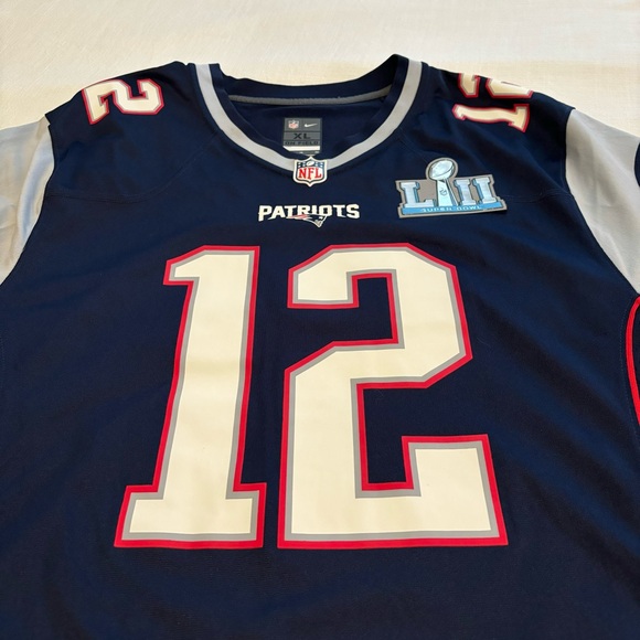 Nike New England Patriots Tom Brady Super Bowl Jersey - Picture 2 of 10